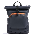 Рюкзак мужской Piquadro Corner 2.0 CA6291C2OW/BLU роллтоп синий ткань, фото 1