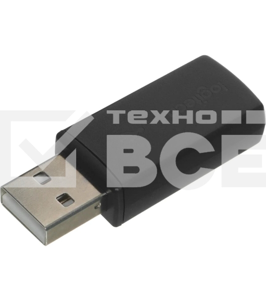 Комплект клавиатура+мышь Logitech MK220 беспроводной, USB, 1000 DPI, чёрный
