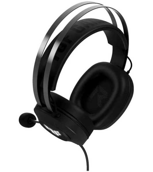 Гарнитура ASUS TUF Gaming H1 Gen II чёрный, проводная, USB, подсветка, совместимость с PS5