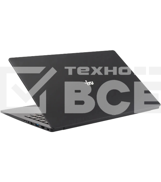 Ноутбук IRU Strato 15ALID5 Core i5 1235U 16Gb SSD512Gb Intel UHD Graphics 15.6' IPS FHD (1920x1080) FreeDOS black WiFi BT Cam 6000mAh (2148030)