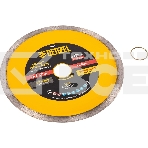 Диск алмазный сплошной Denzel супертонкий, 180 х 25,4 мм, горячее прессование, мокрое резание, фото4