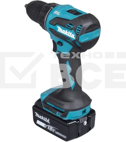 Дрель-шуруповерт Makita DDF490SFJ аккум. патрон:быстрозажимной