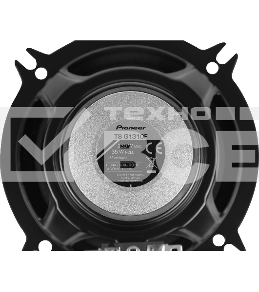 Колонки автомобильные Pioneer TS-G1310F 4Ом 13см (5дюйм) (ком.:2кол.) коаксиальные однополосные