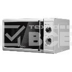 Микроволновая печь HOME HMM207FS серебристый/черный, 20 л, 700 Вт, переключатели - поворотный механизм, фото5