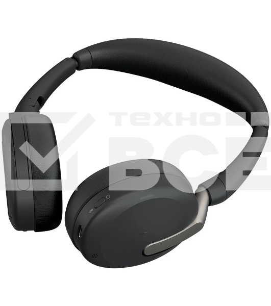Гарнитура Jabra Evolve2 65 Flex чёрный, беспроводная, Bluetooth, до 32 ч