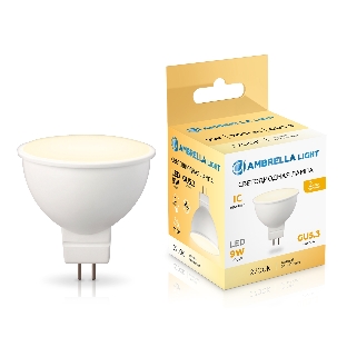 Лампа светодиодная Ambrella light 160903 LED MR16 9W IC GU5.3 2700K 175-265V