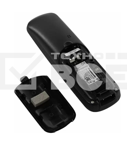 Телефон беспроводной (DECT) Panasonic KX-TGB610RUB черный АОН