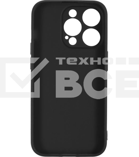 Чехол (клип-кейс) BoraSCO для Apple iPhone 15 Pro черный