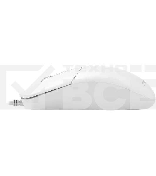 Мышь проводная Acer OMW300 белый, 1200 dpi, USB, кнопки - 3