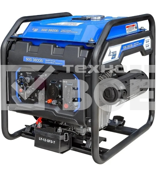 Электрогенератор бензиновый инверторный ТСС SGG 3800Ei, 3.6 кВт, 74 дБ, 34 кг