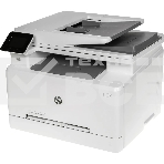 МФУ лазерный HP Color LaserJet Pro M283fdn (7KW74A), A4, цветной, печ. до 21 стр/мин., скан. до 26 стр/мин. (ч/б) 22 стр/мин. (цвет), 600 x 600 dpi (печать) 300x300dpi (скан.), USB, RJ-45, Air Print, Mopria, фото 1