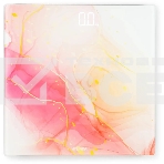 Весы напольные электронные Hyundai H-BS03951 макс.180кг розовый/белый, фото8