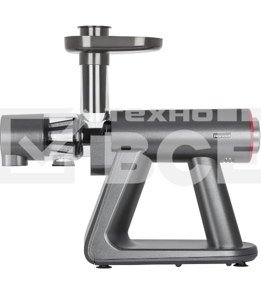 Соковыжималка шнековая Rondell RDE-1503, 150Вт, 500мл, графит