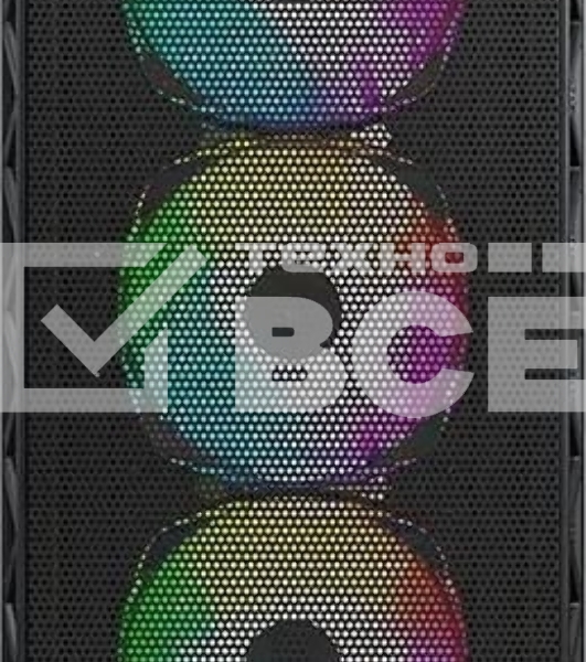 Компьютерный корпус Montech AIR 903 MAX черный без БП ATX 3x140мм 2xUSB3.0 1xUSB3.1 audio bott PSU