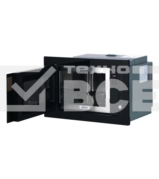 Микроволновая печь встраиваемая Beko BMGB25333BG чёрный, 25 л, 900 Вт, переключатели - поворотный механизм/сенсор