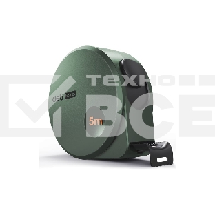 Рулетка Home Series Green HT8519L 5м х 19мм, эксклюзивный дизайн, корпус - высококачественный софттач пластик