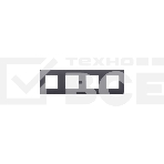 Рамка 4-м IEK SKANDY SK-F04G графит SK-M42-K53, фото4