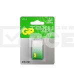 Алкалиновая батарейка GP Super Alkaline G-Tech 9V Крона - 1 шт. на блистере (1 шт.), фото 1