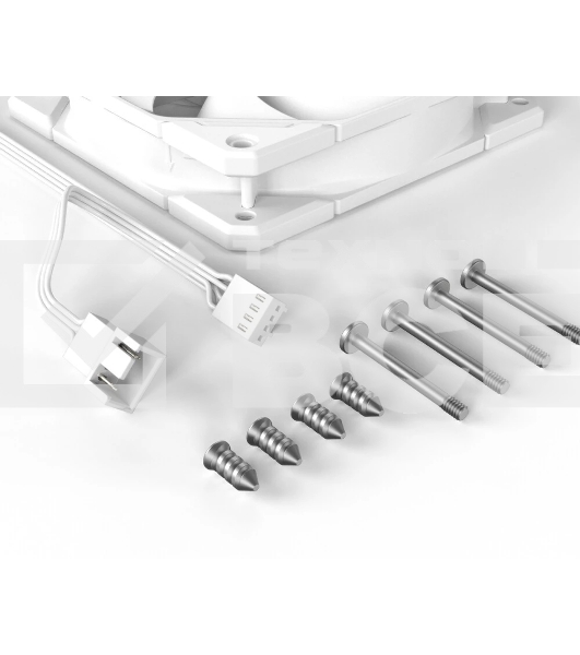 Вентилятор для корпуса ID-COOLING TF-12025-PRO-WHITE белый 120мм 1800rpm 35.2db 4-pin