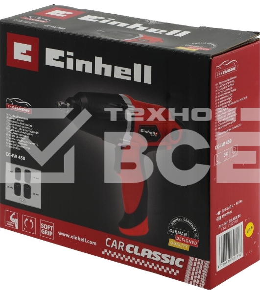Гайковерт ударный Einhell CC-IW 450 2048304
