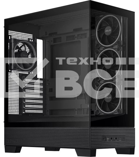 Компьютерный корпус ASUS A31 PLUS TG ARGb черный