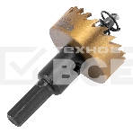 Коронка по металлу Denzel HSS, 35 мм, нитридтитановое покрытие, фото5