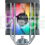 Устройство охлаждения(кулер) Montech NX400 ARGb Soc-AM5/AM4/1200/1700/1851 черный 4-pin 34.17dB Al+Cu 220W Ret (NX400ARGbBK), фото5