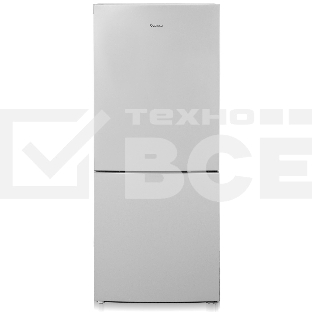 Холодильник Бирюса M6141 металлик двухкамерный 165/60л морозилка снизу