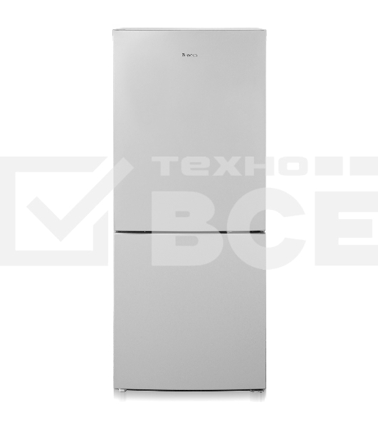 Холодильник Бирюса M6141 металлик двухкамерный 165/60л морозилка снизу