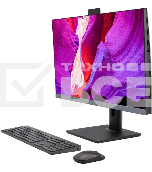 Моноблок Digma Pro Unity 23.8' Full HD i3 1215U (1.2) 16Gb SSD512Gb RGr CR Windows 11 Professional GbitEth WiFi BT 90W клавиатура мышь Cam серый 1920x1080