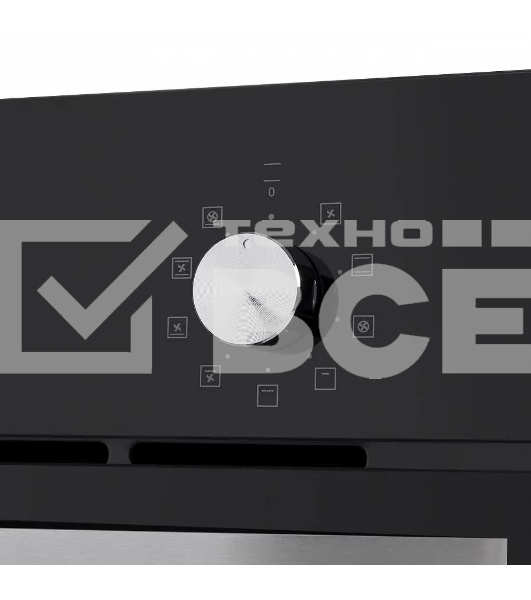 Духовой шкаф электрический Maunfeld EOEM.589B черный/серебристый, встраиваемый