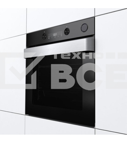 Встраиваемый духовой шкафКоллекция: Ora-Ito, Тип: независимый, Габаритные размеры (ВxШxГ), см: 59.5 х 59.5 х 56.4, : черный, Количество режимов: 11, Тип очистки: паром AquaClean, Телескопические направляющие: на 1 уровне