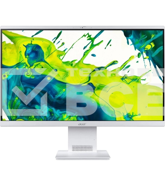 Моноблок Acer Aspire S27B-UGMTL-H 27' Full HD Core Ultra 7 155H (1.4) 16Gb SSD512Gb Arc graphics Eshell GbitEth WiFi BT 90W клавиатура мышь Cam белый 1920x1080