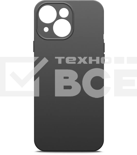 Чехол (клип-кейс) BoraSCO для Apple iPhone 15 черный