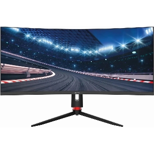 Монитор Digma Overdrive 34A711Q 34' VA 3440x1440, 165 Гц, 5 мс, 21:9, 300 кд/м2, 2хHDMI, 2хDP, изогнутый, черный