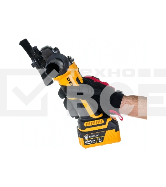 Углошлифовальная машина Deko DKAG20-125 8500об/мин рез.шпин.:M15 d=126мм