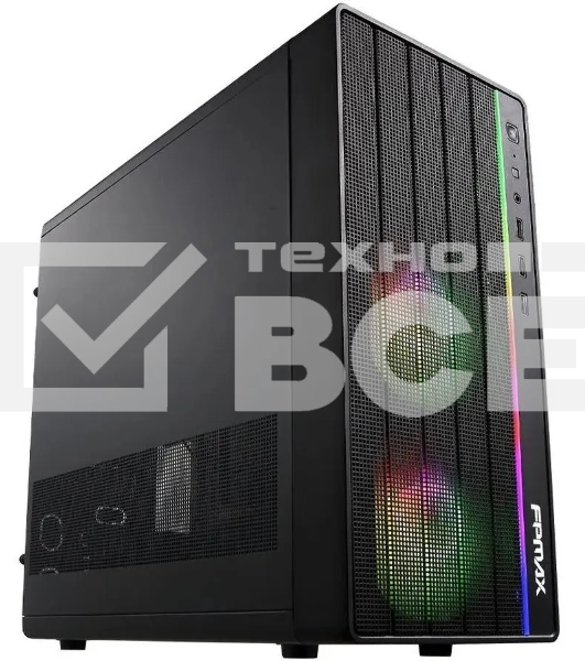 Корпус AeroCool / Formula Air Mesh G4 PLUS черный без БП mATX 1xUSB2.0 1xUSB3.1 audio