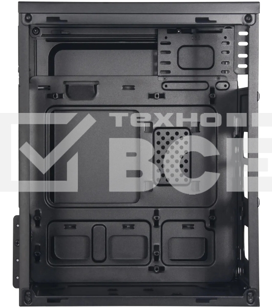 Компьютерный корпус Digma DCC-MN302 черный без БП mATX 1x80mm 2x120mm 1xUSB2.0 1xUSB3.0 audio