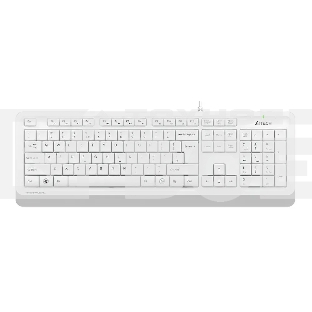 Клавиатура A4Tech Fstyler FK10 проводная, USB, белый/серый