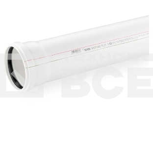 Труба канализационная РЕХАУ RAUPIANO 50x1500мм