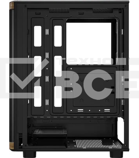 Компьютерный корпус Aerocool / Formula TimberLine T1 черный без БП ATX 4x120mm 1xUSB2.0 1xUSB3.0 1xUSB3.1 audio bott PSU