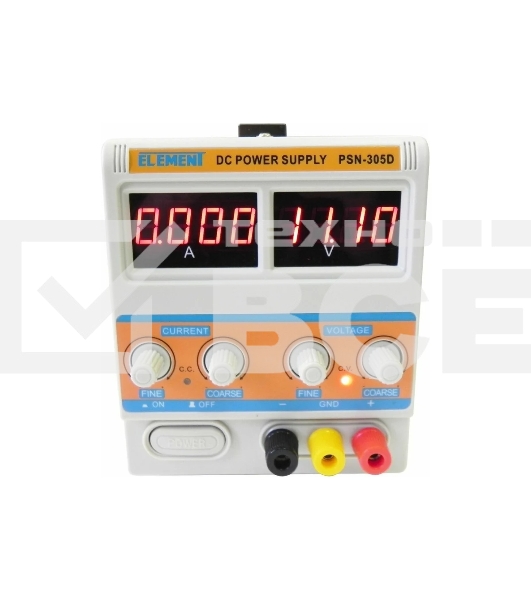 Лабораторный блок питания ELEMENT 305D 30V, 5A