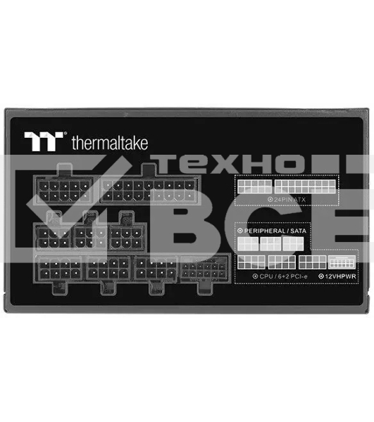 Блок питания Thermaltake Toughpower GF A3 (PS-TPD-0650FNFAGE-H), 650Вт, 80 PLUS Gold, 120мм, модульный, черный