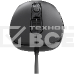 Мышь проводная Oklick 211M черный, 2400 dpi, USB, кнопки - 6, фото5