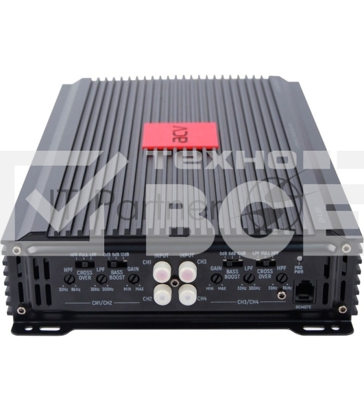 Усилитель автомобильный ACV VX-4.100 четырехканальный