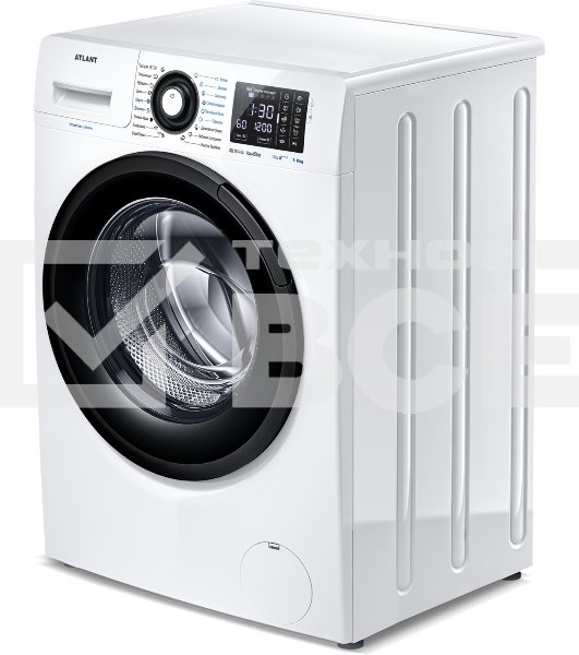 Стиральная машина Атлант СМА 80С1214-CA-02 белая, загрузка фронтальная 8кг, 1200 об/мин., класс: A