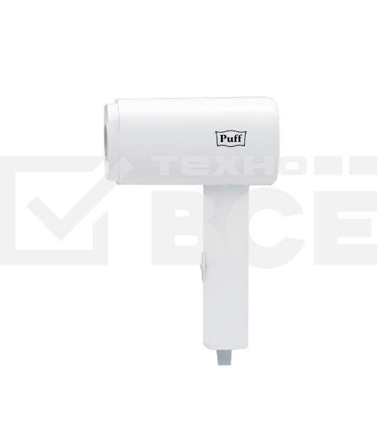 Фен для волос Puff 1602, белый, 1,6 кВт