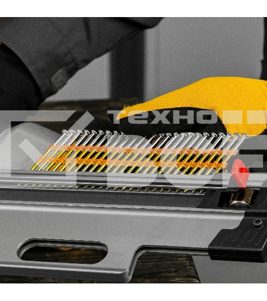 Гвозди Denzel для пнев. нейлера (оцинк.), длина - 65 мм, диам. - 2,9 мм, 2000 шт.