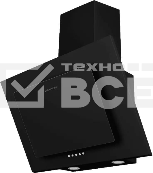 Вытяжка наклонная Maunfeld Tower 60 черный, 60 см, 700 куб. м/ч, 66 дБ
