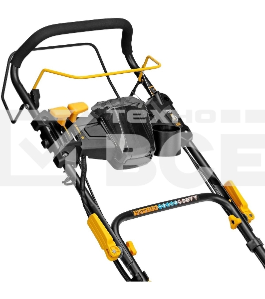 Газонокосилка бензиновая Denzel GLD-520SP-VE, 196 см3,шир 52 см,привод,вариатор,эл.старт, 60 л